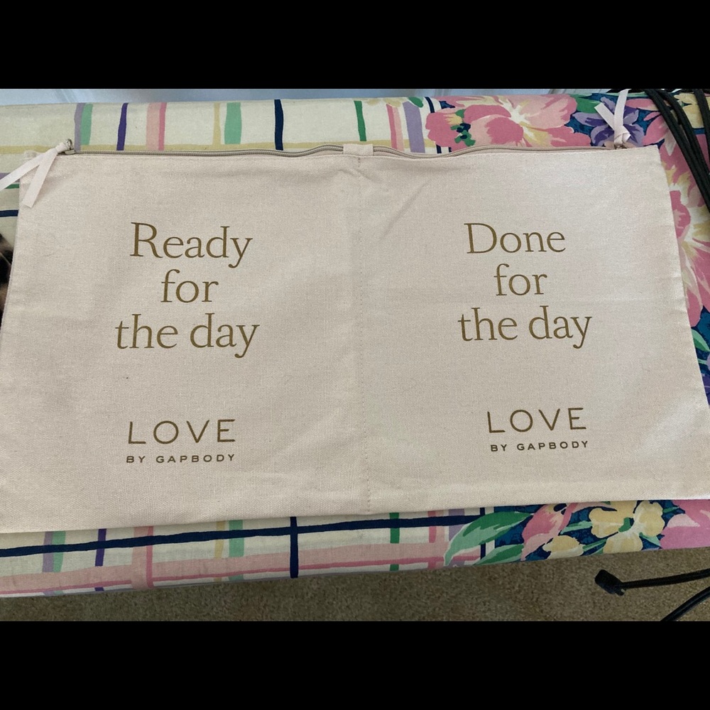 Gap body travel bag for undies.